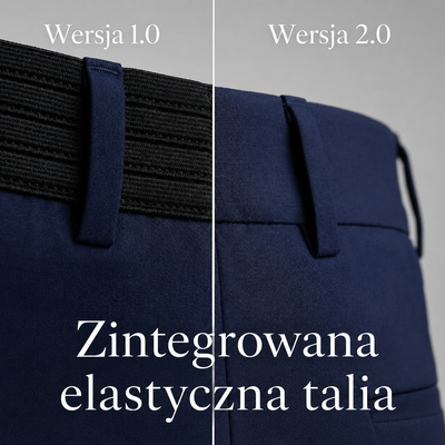 Spodnie MorphoFit™ - Antygniotące, Oddychające & Modelujące Sylwetkę