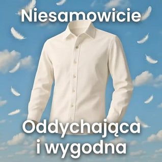 Koszula Klasycut - Odporna na Gniecenie, Antyperspiracyjna & Modelująca Sylwetkę