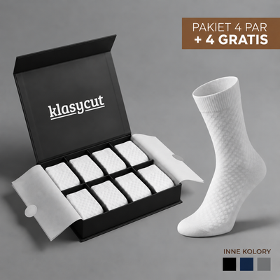 Skarpety Klasycut z włókna bambusowego premium