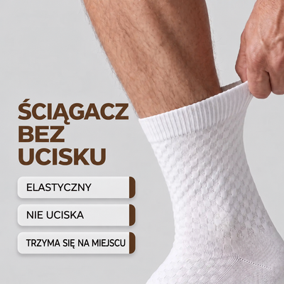 Skarpety Klasycut z włókna bambusowego premium