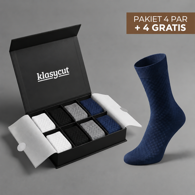 Skarpety Klasycut z włókna bambusowego premium