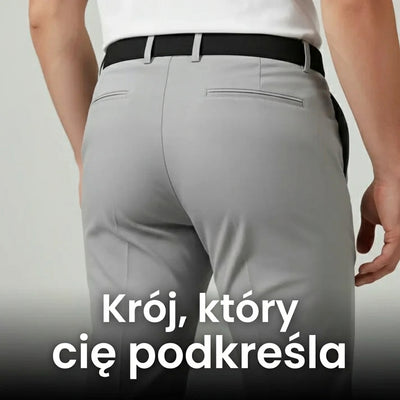 Spodnie MorphoFit™ - Antygniotące, Oddychające & Modelujące Sylwetkę