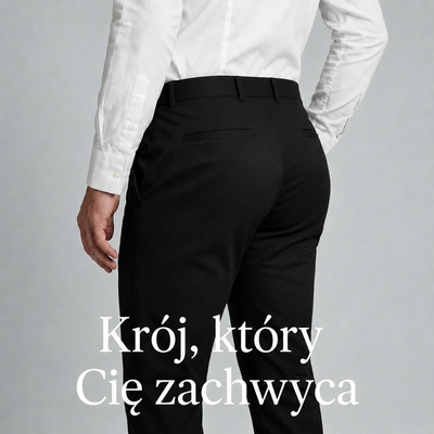 Spodnie MorphoFit™ - Antygniotące, Oddychające & Modelujące Sylwetkę