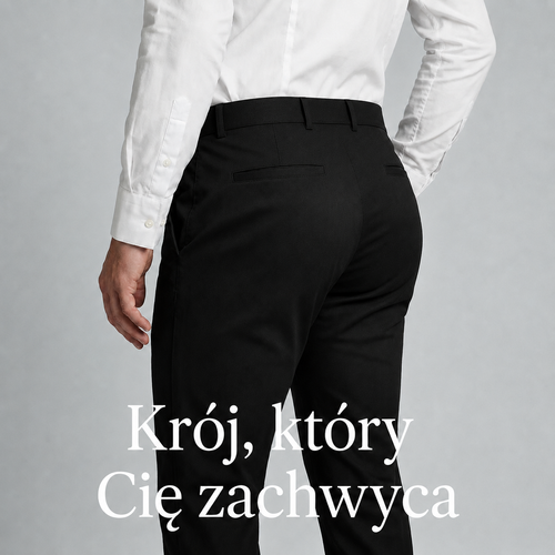 Spodnie MorphoFit™ - Antygniotące, Oddychające & Modelujące Sylwetkę